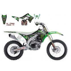 Kit Adhesivos Blackbird Réplica Monster Kawasaki 2420R6