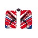 Adhesivos para rejillas de radiador Blackbird Réplica Honda team HRC A102R14