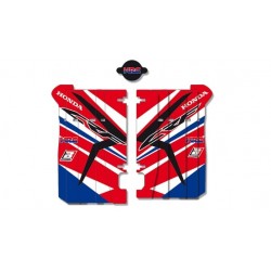 Adhesivos para rejillas de radiador Blackbird Réplica Honda team HRC A104R14