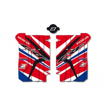 Adhesivos para rejillas de radiador Blackbird Réplica Honda team HRC A105R14