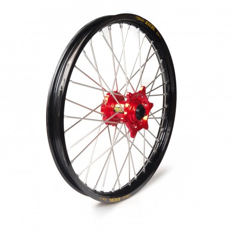 Rueda completa Haan Wheels aro negro 21-1,60 buje rojo 1 115019/3/6