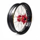 Rueda completa Haan Wheels aro negro 16,5-350 buje rojo 1 115055/3/6