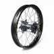 Rueda completa Haan Wheels aro negro 18-2,15 buje negro 1 86012/3/3