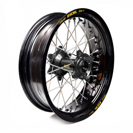 Rueda completa Haan Wheels aro negro 17-4,50 buje negro 1 86008/3/3