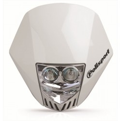 Careta Polisport HMX LED blanco 8657100001