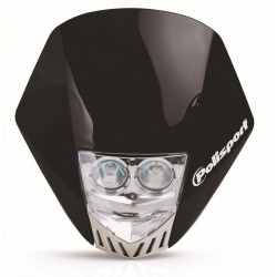 Careta Polisport HMX LED negro 8657100002