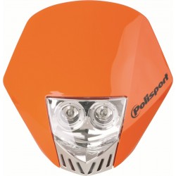 Careta Polisport HMX LED naranja 8657100005