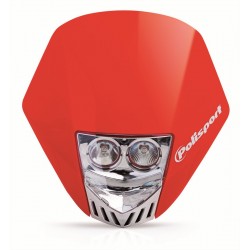 Careta Polisport HMX LED rojo 8657100006