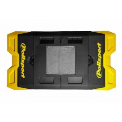 Alfombra plastica de box Polisport amarillo 8982200001