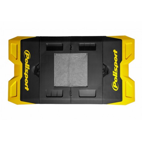 Alfombra plastica de box Polisport amarillo 8982200001