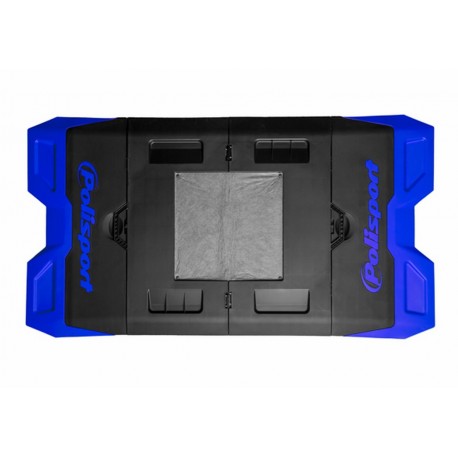 Alfombra plastica de box Polisport azul 8982200003