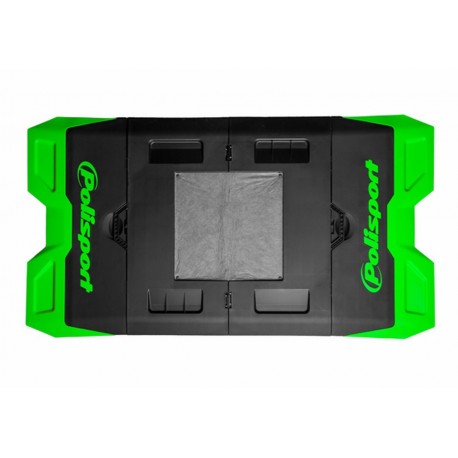 Alfombra plastica de box Polisport verde 8982200005