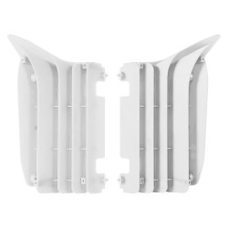 Aletines de radiador Polisport Yamaha blanco 8455500001