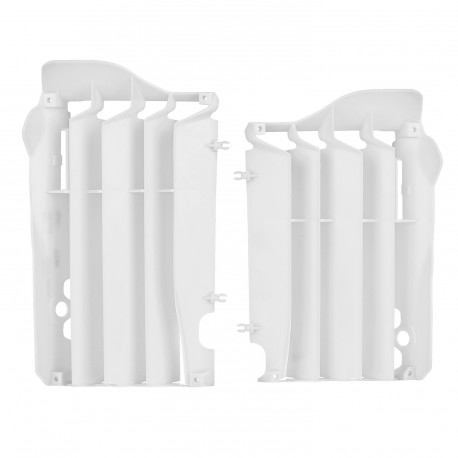 Aletines de radiador Polisport Honda blanco 8455700003