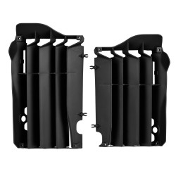 Aletines de radiador Polisport Honda negro 8455800001