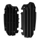Aletines de radiador Polisport Kawasaki negro 8455900001