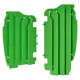 Aletines de radiador Polisport Kawasaki verde 8456000002