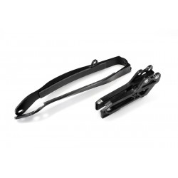 Guiacadenas + patin Polisport negro Yamaha 90586