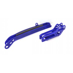 Guiacadenas + patin Polisport azul Yamaha 90605