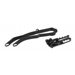 Guiacadenas + patin Polisport negro Honda 90592