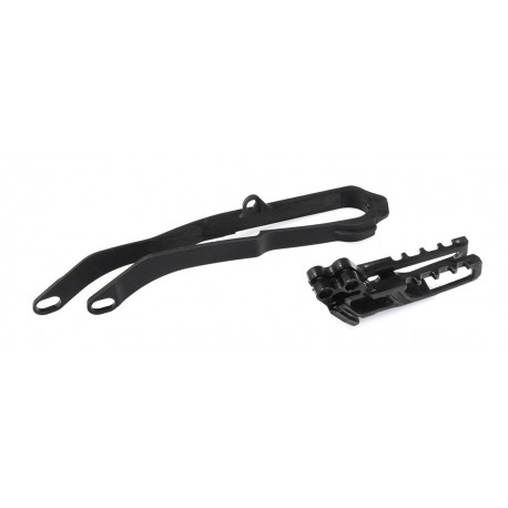 Guiacadenas + patin Polisport negro Honda 90592