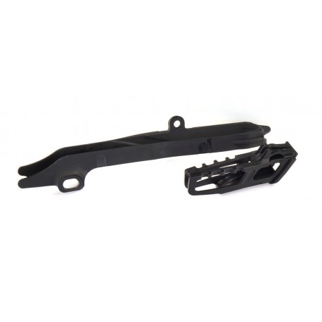 Guiacadenas + patin Polisport negro Honda 90594