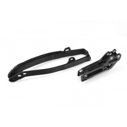 Guiacadenas + patin Polisport negro Suzuki 90601