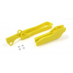 Guiacadenas + patin Polisport amarillo Suzuki 90614