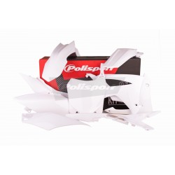 Kit plástica Polisport Honda blanco 90561