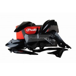 Kit plástica Polisport Kawasaki negro 90544