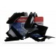 Kit plástica Polisport GAS GAS negro 90432