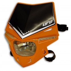 Careta UFO homologada Stealth naranja PF01715-127
