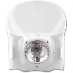 Careta universal UFO vintage (78-88) blanco ME08040-W