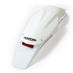 Guardabarros trasero con piloto UFO Husqvarna blanco HU03314-041