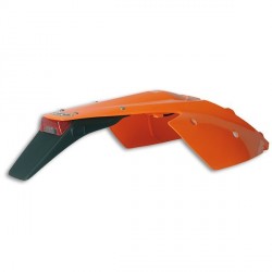 Guardabarros trasero con piloto UFO KTM naranja KT03081-127