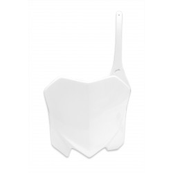 Portanúmeros delantero UFO Honda blanco HO04639-041