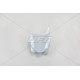 Portanúmeros delantero UFO Honda blanco HO04656-041