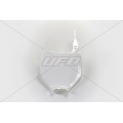 Portanúmeros delantero UFO Kawasaki blanco KA03740-047
