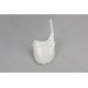 Portanúmeros delantero UFO Kawasaki blanco KA04724-047