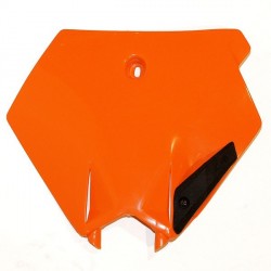 Portanúmeros delantero UFO KTM naranja KT03075-127