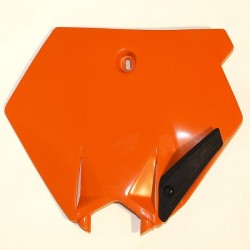 Portanúmeros delantero UFO KTM naranja KT03078-127