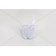 Portanúmeros delantero UFO Yamaha blanco YA04813-046