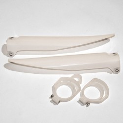 Protectores de horquilla UFO Kawasaki traslúcido KA03711-280