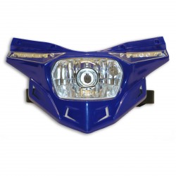 Recambio inferior (optica incluida) careta UFO homologada Stealth azul PF01714-089