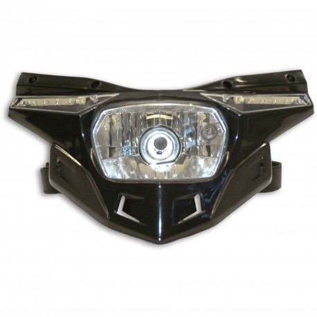 Recambio inferior (optica incluida) careta UFO homologada Stealth negro PF01714-001