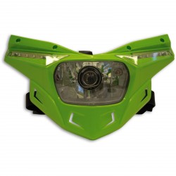 Recambio inferior (optica incluida) careta UFO homologada Stealth verde PF01714-026