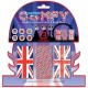 Braga Confort Union Jack (Bnadera UK) pack de 3 Oxford NW120