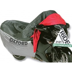 Funda de proteccion para motocicletas con bolsillo frontal T.L (183cm) Oxford OF924