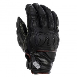 Guantes cortos Racing Oxford RP-3 Aqua negro completo talla S