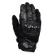 Guantes Racing cortos de cuero-rejilla Oxford RP-4 negro completo talla 4XL